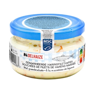 Delhaize | Haringhapjes | Groentesalade 