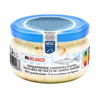 Delhaize | Haringhapjes | Groentesalade 