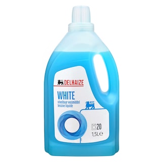 Delhaize | Lessive | Liquide | Blanc | 1,5L | 20DS 