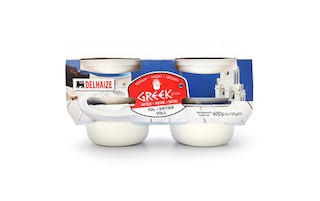 Delhaize | Yaourt | A la grecque | Entier | Nature 
