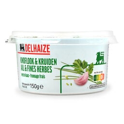 Delhaize | Fromage frais | Ail & fine herbe 