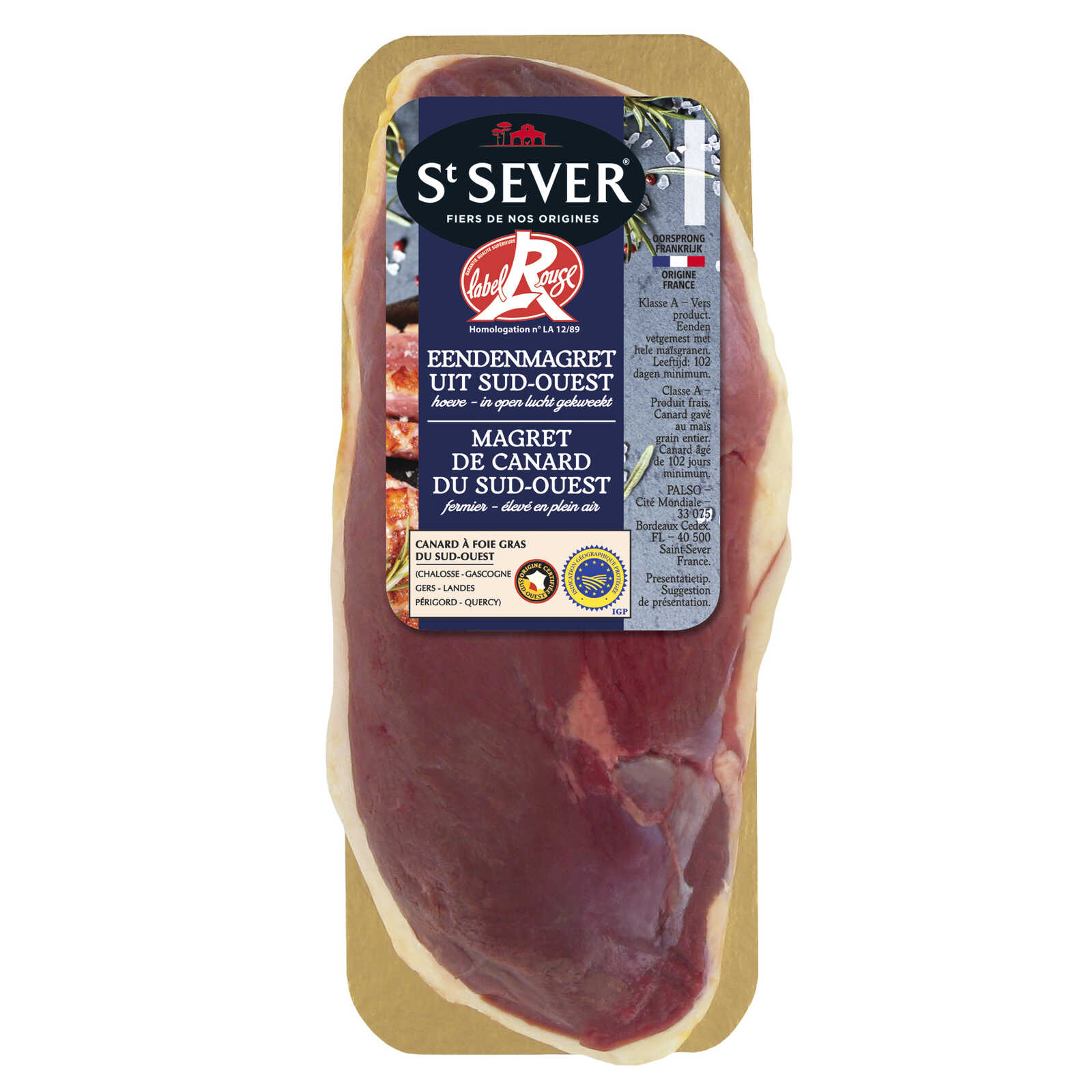 St Sever Filet | Eend | Label rouge