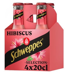 Schweppes | 4x20cl | Hibiscus 4 x 20 cl