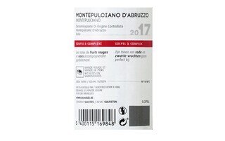 Italie - Italië | Abruzzo D.O.C. | Montepulciano d'Abruzzo Rouge 