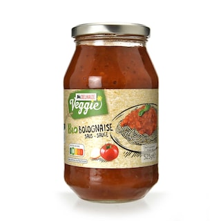 Delhaize | Plant-Based | Sauce | Bolognaise vegetarier | Bio 