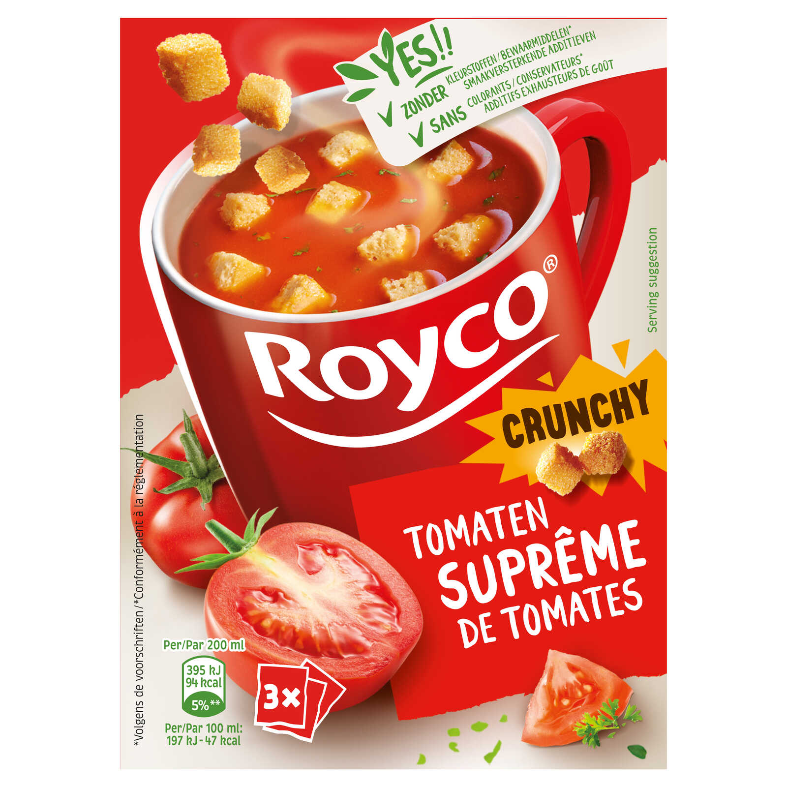 Royco Soep | Tomaten | Korst | Suprême