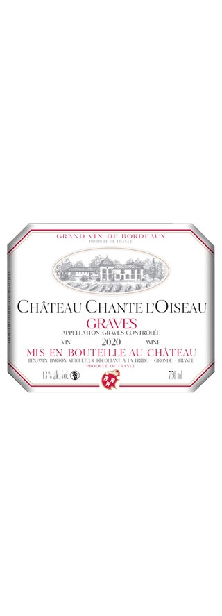 France | Chante Oiseau Bio 2020 Rouge 75 cl