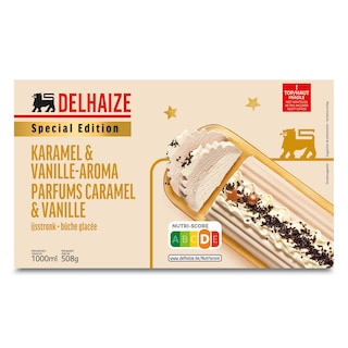 Delhaize | Ijsstronk | Caramel 
