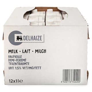 Delhaize | Lait | Demi-écrémé 