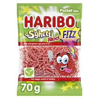 Haribo | Snoepjes | Spaghetti Red F!zz 
