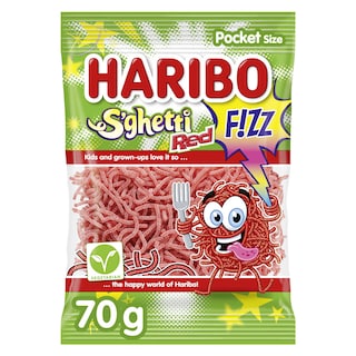 Haribo | Snoepjes | Spaghetti Red F!zz 
