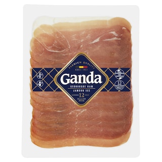 Ganda | Droge ham | Natuurlijke rijping | Sneden 