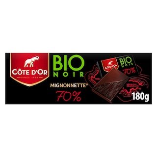 Côte d'Or | Mignonnettes | Pralines | Pure Chocolade | 70% | BIO 180 gr