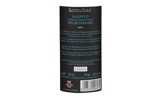 Italie - Italië | Puglia - Salento IGT | Soto Il Sole Negroamaro 2017 