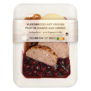 Delhaize | Pain de viande | Cerises 