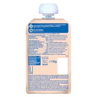 Nestlé | Fruit | Banaan Sinaasappel | Knijpzakje | 12 m 