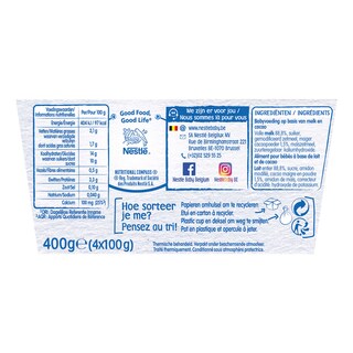 Nestlé | Yogolino | Melkdessert | Cacao | Baby | 6 maanden 4 x 100 gr