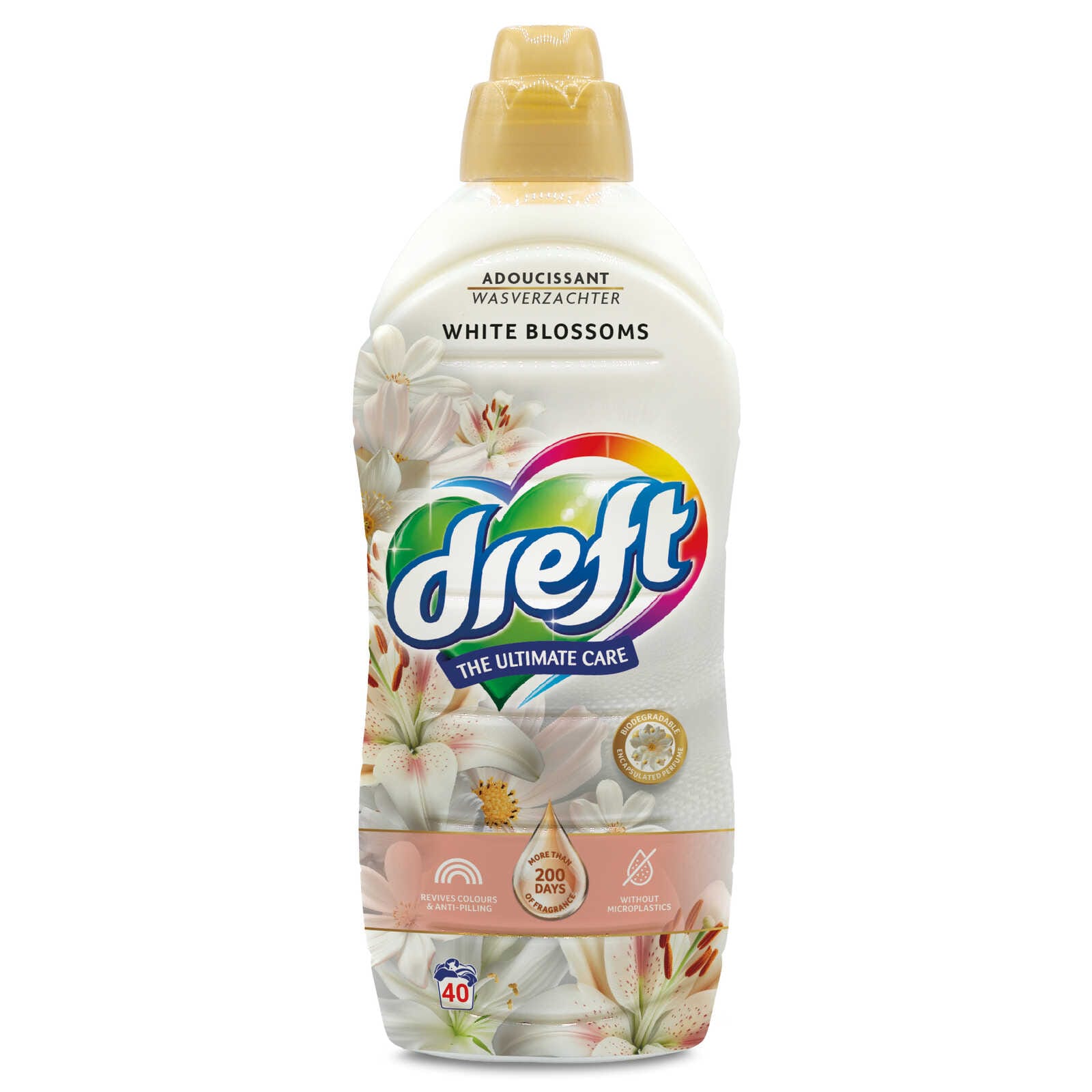 Dreft Wasverzachter | White blossoms | 40DS