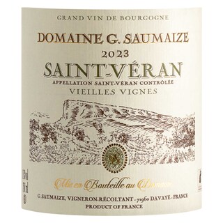 Domaine G. Saumaize | Vieilles Vignes | Saint-Véran | 2023 