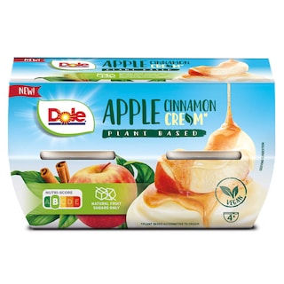 Dole | Fruit | Pommes | Crème 4 x 123 gr