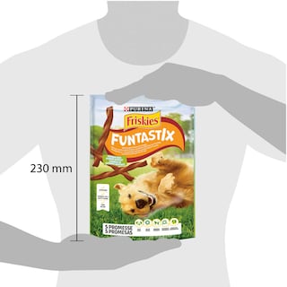 Friskies | Funtastix | Hondenvoeding | Adult | Snacks | Bacon 