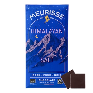 Meurisse | Chocolat noir | Sel rose du Himalaya | fairtrade | Bio 