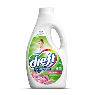 Dreft | Wasmiddel | Vloeibaar | Touch of pink | 1,44L | 32DS 