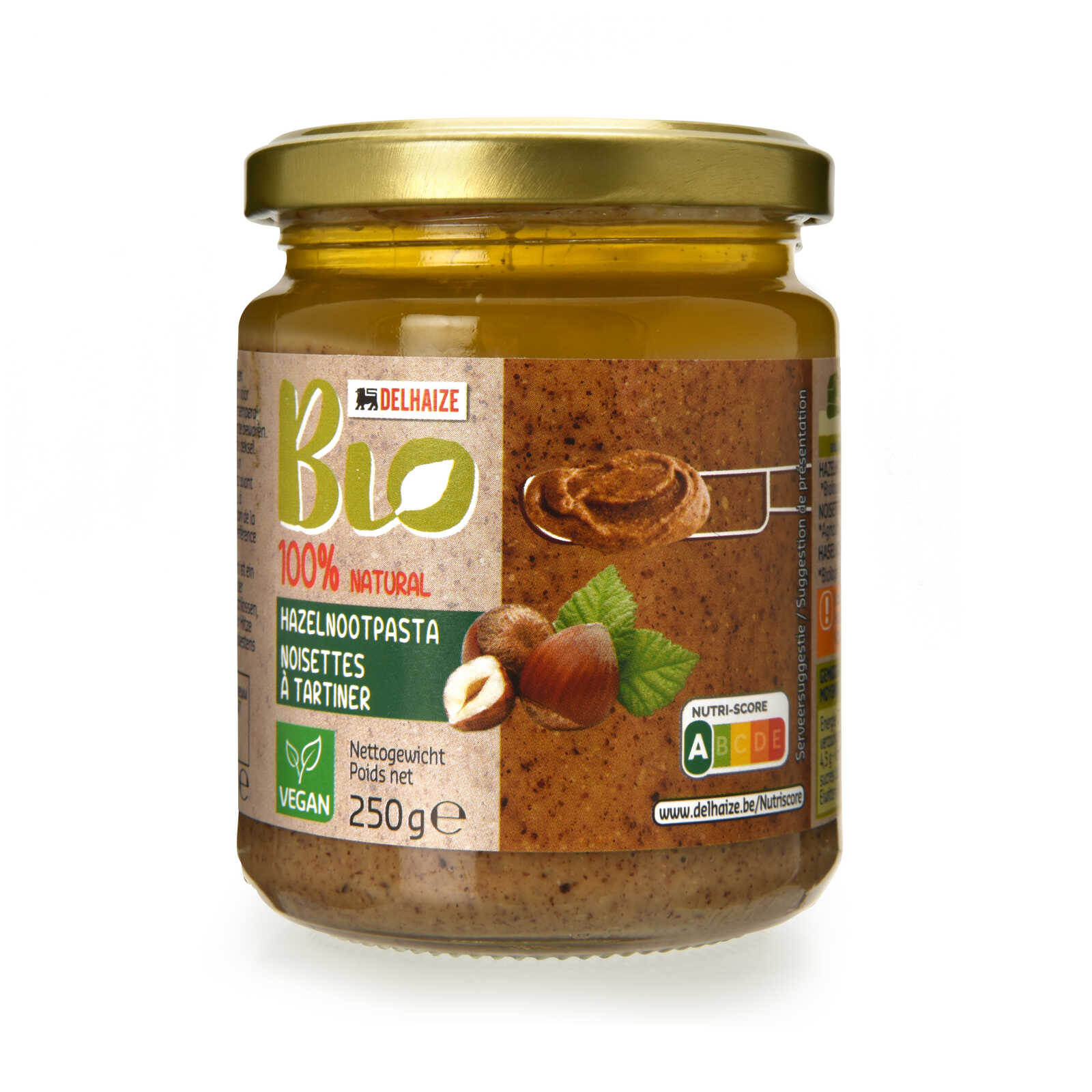 Delhaize Hazelnotenpasta | Bio