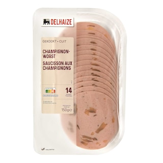 Delhaize | Champignonworst 150 gr
