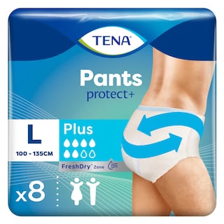 Tena | Pants | Plus | Large 8 pc