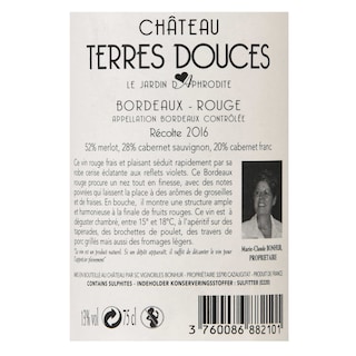 France - Frankrijk | Bordeaux - Bordeaux | Château Terres Douces 2016 