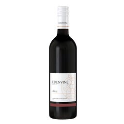 Edenvine | 0 % | vin sans alcool | Shiraz | Rouge 75 cl