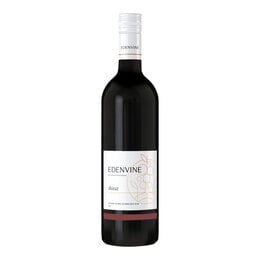 Edenvine | 0 % | vin sans alcool | Shiraz | Rouge 75 cl
