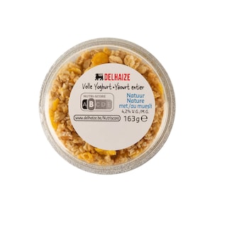 Delhaize | Yaourt | Nature | Céréales 