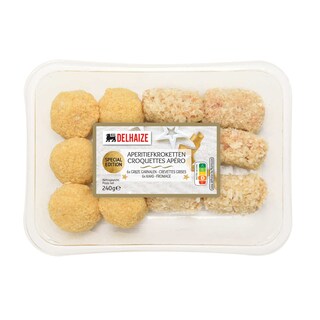 Delhaize | Croquettes | Crevette | Fromage | Apèro 12 x 20 gr