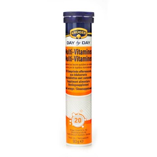 Krüger | DAY by DAY | Comprimés effervescents | Multi-vitaminen 