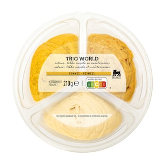 Delhaize | Hummus | Trio world 