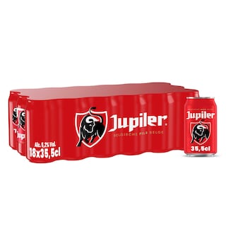 Jupiler | Pils | 5,2% alc 18 x 35,5 cl