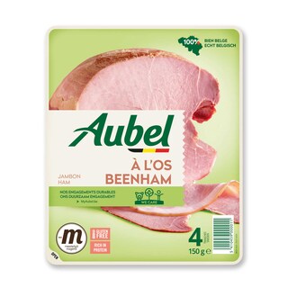 Aubel | Jambon à l' os | 4tranches 150 gr