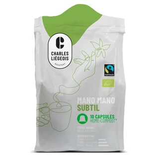 Charles Liégeois | Koffie | Subtil | 10 Caps | Bio | FT 52 gr