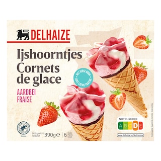 Delhaize | 6 | Corn | Fraise 66 cl
