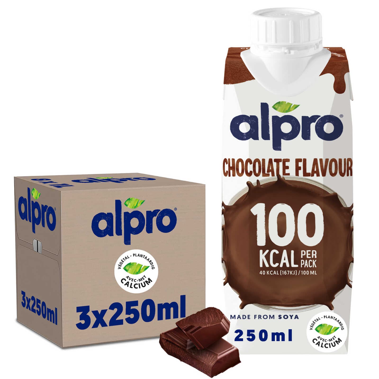 Alpro Soja | Chocolade | 100 Kalorieën