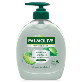 Palmolive | Savon mains|Sensitive plus|Aloé vera|Pompe 30 cl