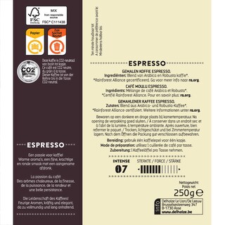 Delhaize | Koffie | Espresso 07 | Gemalen 