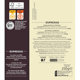 Delhaize | Café | Espresso 07 | Moulu 