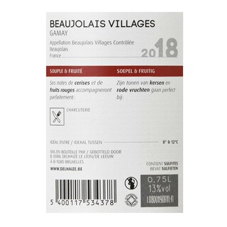 France - Frankrijk | Beaujolais | Beaujolais Villages AC Rouge 
