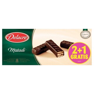 Delacre | Koekjes | Chocolade | Matadi 3 x 125 gr