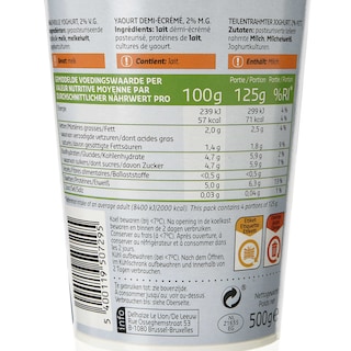 Delhaize | Yaourt | Grecque | 2% m.g. 