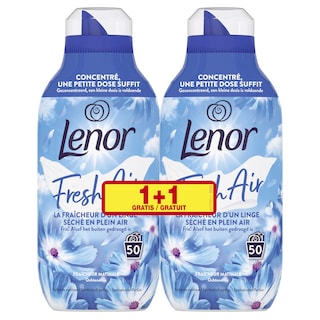 Lenor | Fresh Air | Wasverzachter | Ochtendfris | 1+1 