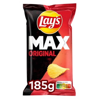 Lay's | Max | Chips | Naturel 185 gr